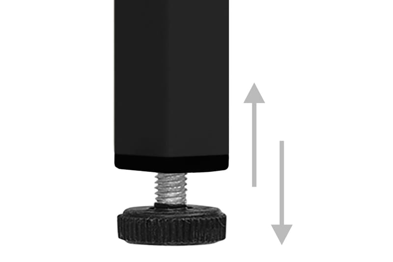 udstillingsskab 90x40x180 cm stål og hærdet glas sort - Sort - Opbevaring - Skab - Vitrineskabe