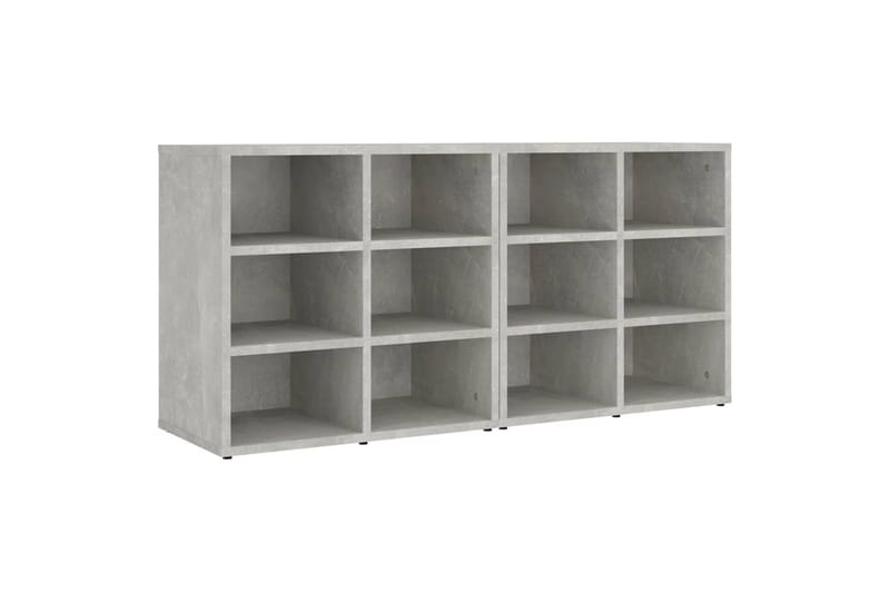 beBasic skoreoler 2 stk. 52,5x30x50 cm betongrå - GrÃ¥ - Opbevaring - Skoopbevaring - Skoskab