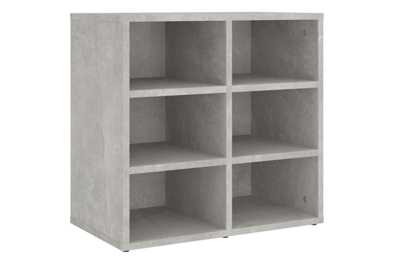 beBasic skoreoler 2 stk. 52,5x30x50 cm betongrå - GrÃ¥ - Opbevaring - Skoopbevaring - Skoskab