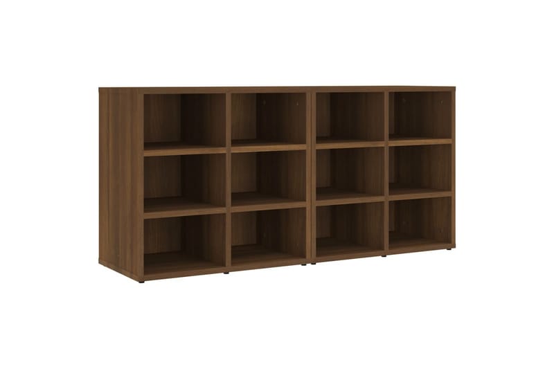 beBasic skoreoler 2 stk. 52,5x30x50 cm brun egetræsfarve - Brun - Opbevaring - Skoopbevaring - Skoskab