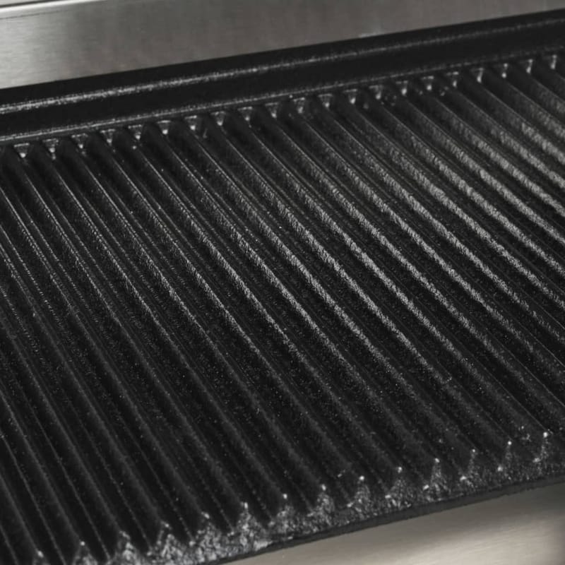 Rillet Paninigrill 2200 W 44 X 41 X 19 Cm - Sølv - Opbevaring - Skoopbevaring - Skoskab