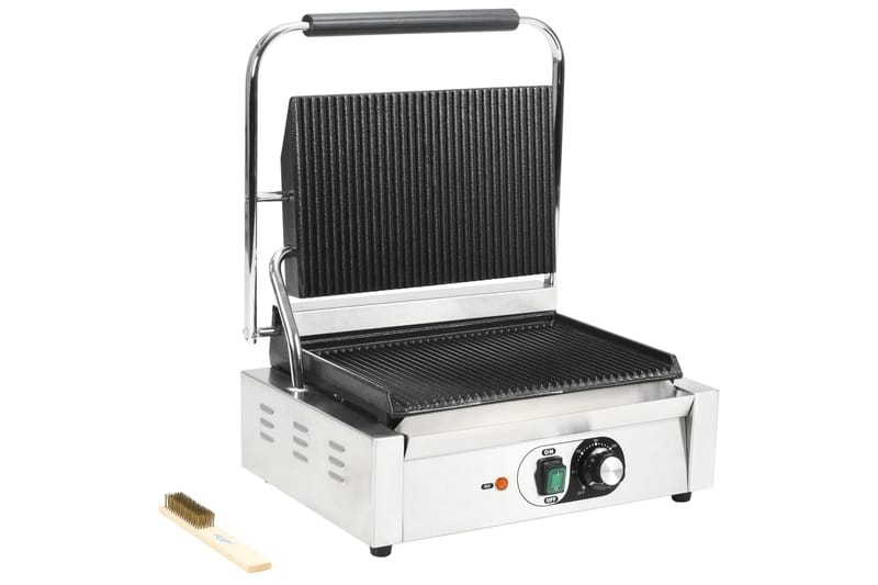 Rillet Paninigrill 2200 W 44 X 41 X 19 Cm - Sølv - Opbevaring - Skoopbevaring - Skoskab