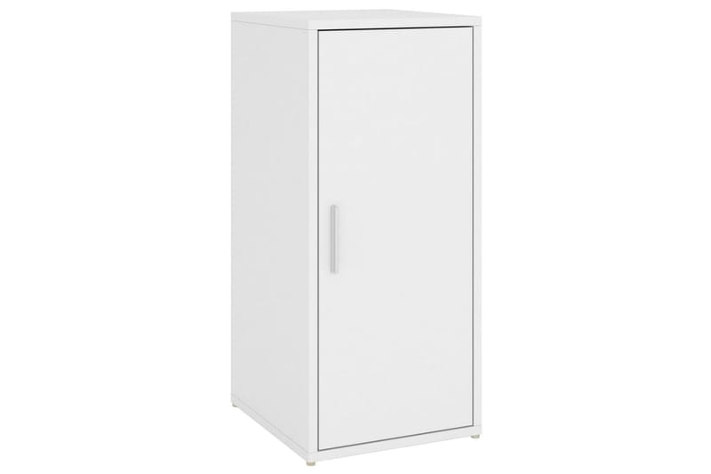 skoreoler 2 stk. 32x35x70 cm spånplade hvid - Hvid - Opbevaring - Skoopbevaring