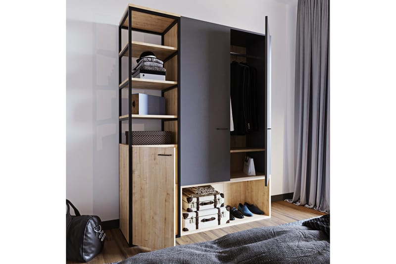 Asansor Garderobe 144x40 cm - Opbevaring - Tøjopbevaring - Garderobeskabe