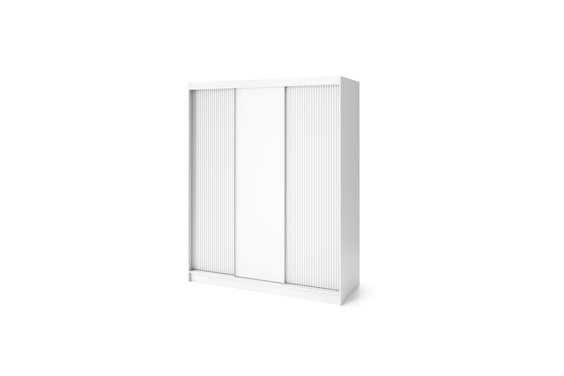 Biancco Garderobe 120x220 cm - Hvid - Opbevaring - Tøjopbevaring - Garderobeskabe