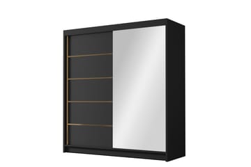 Chavez Garderobe med Spejl 180x215 cm