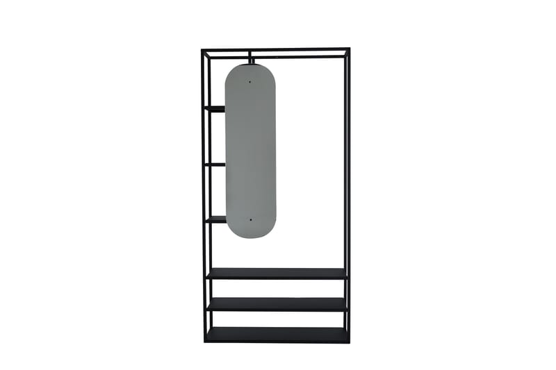 Classe Garderobe 100x200 cm - Sort - Opbevaring - Tøjopbevaring - Garderobeskabe - Garderobeskab & klædeskab