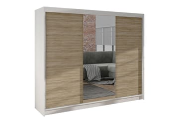 Cyria Garderobe med Spejl 200x215 cm