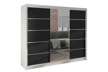 Cyria Garderobe med Spejl 200x215 cm