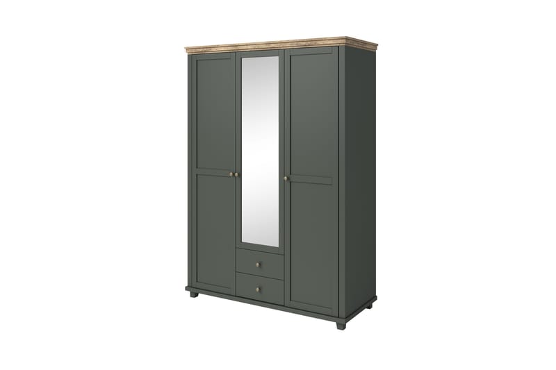 Doade Garderobe 42x90 cm - Grøn | Natur - Opbevaring - Tøjopbevaring - Garderobeskabe