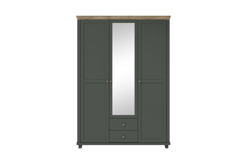 Doade Garderobe 42x90 cm - Grøn | Natur - Opbevaring - Tøjopbevaring - Garderobeskabe