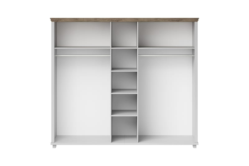 Doade Garderobe 62x108 cm - Askegrå | Natur - Opbevaring - Tøjopbevaring - Garderobeskabe