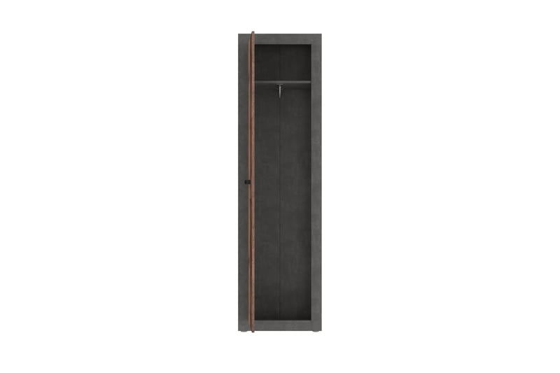 Dolnis Garderobe 34x54 cm - Brun/Grå - Opbevaring - Tøjopbevaring - Garderobeskabe