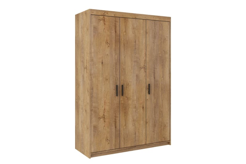 Elena garderobe 133x53x191 cm - Opbevaring - Tøjopbevaring - Garderobeskabe