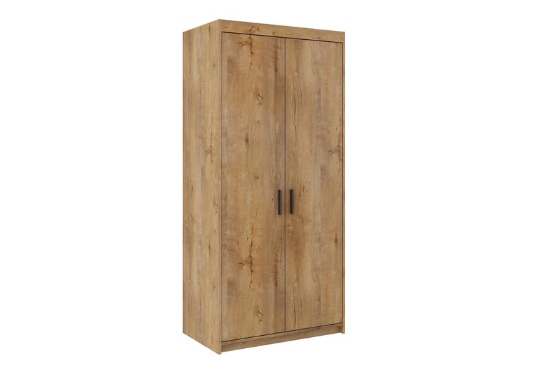 Elena Garderobe 90x53x191 cm - Opbevaring - Tøjopbevaring - Garderobeskabe