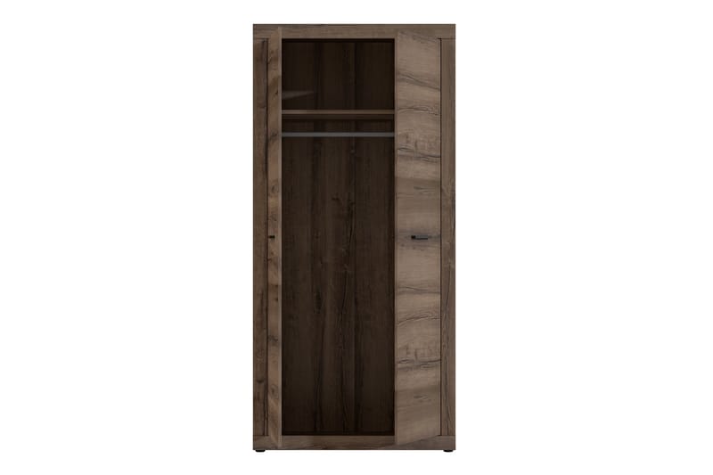 Elhovo Garderobe 52x94 cm - Brun - Opbevaring - Tøjopbevaring - Garderobeskabe