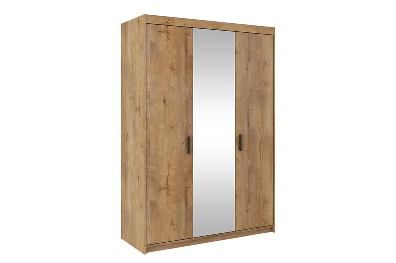 Enzenauer Garderobe med Spejl 133 cm - Træ/natur - Garderobeskabe - Garderobeskab & klædeskab