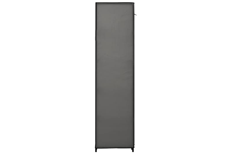 Foldbare Klædeskabe 2 Stk. 110 X 45 X 175 Cm Stof Grå - Grå - Opbevaring - Tøjopbevaring - Garderobeskabe