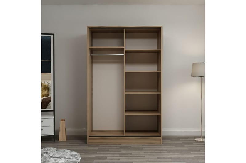 Fruitland Garderobe 120 cm - Oak - Opbevaring - Tøjopbevaring - Garderobeskabe