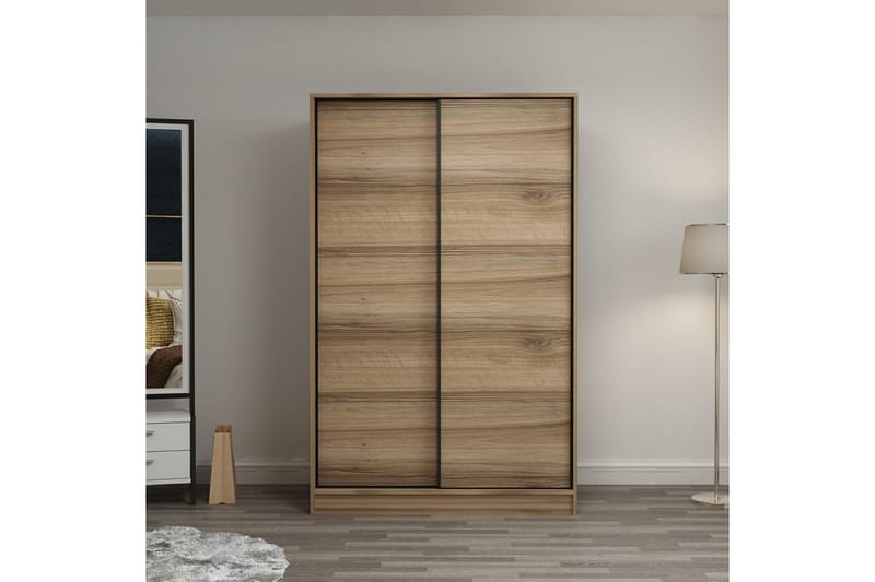 Fruitland Garderobe 120 cm - Oak - Opbevaring - Tøjopbevaring - Garderobeskabe