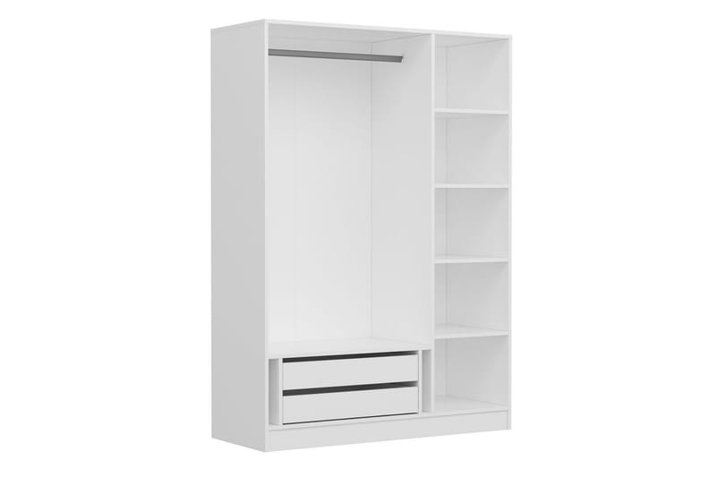 Fruitland Garderobe 135 cm - Beige - Opbevaring - Tøjopbevaring - Garderobeskabe