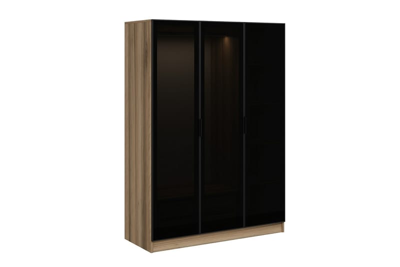 Fruitland Garderobe 135 cm - Brun - Opbevaring - Tøjopbevaring - Garderobeskabe