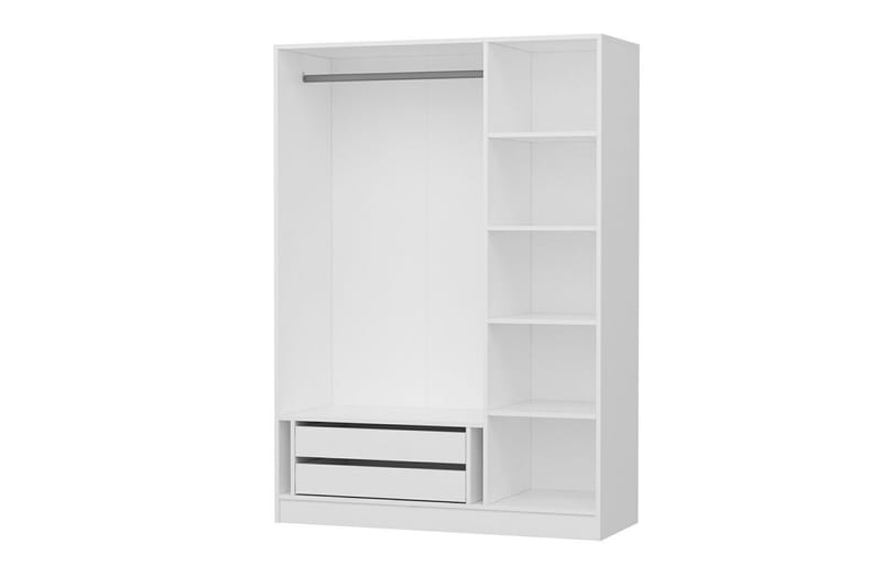 Fruitland Garderobe 135 cm - Cream - Opbevaring - Tøjopbevaring - Garderobeskabe