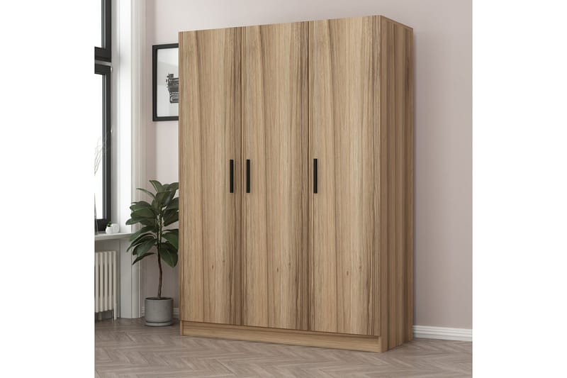 Fruitland Garderobe 135 cm - Oak - Opbevaring - Tøjopbevaring - Garderobeskabe