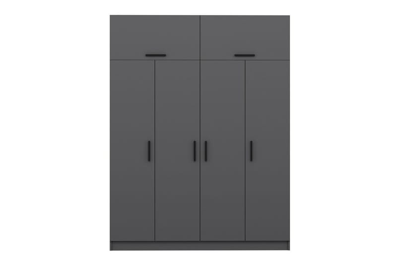 Fruitland Garderobe 180 cm - Antracit - Opbevaring - Tøjopbevaring - Garderobeskabe