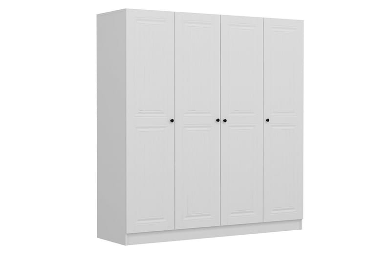 Fruitland Garderobe 180 cm - Hvid - Opbevaring - Tøjopbevaring - Garderobeskabe