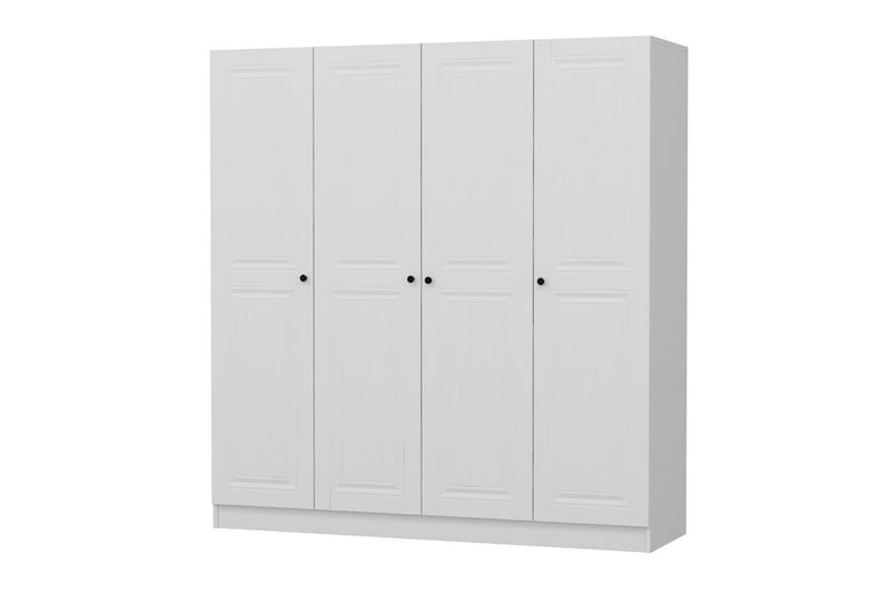 Fruitland Garderobe 180 cm - Hvid - Opbevaring - Tøjopbevaring - Garderobeskabe