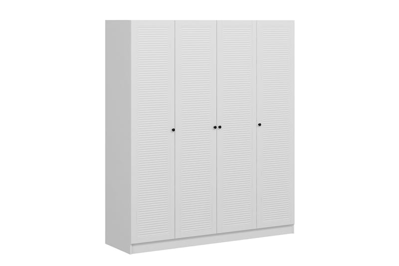 Fruitland Garderobe 180 cm - Hvid - Opbevaring - Tøjopbevaring - Garderobeskabe