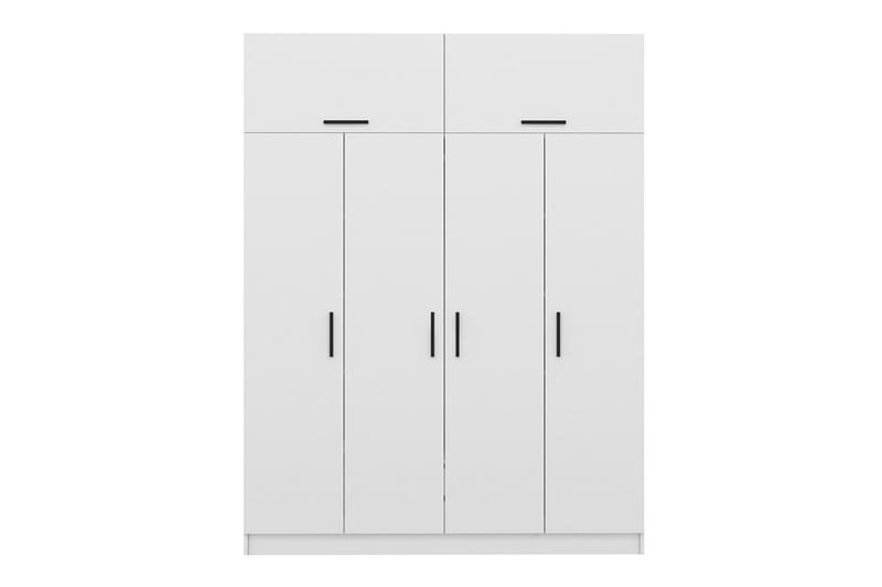 Fruitland Garderobe 180 cm - Hvid - Opbevaring - Tøjopbevaring - Garderobeskabe