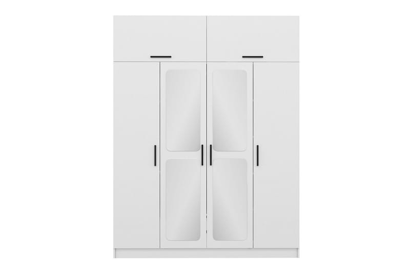 Fruitland Garderobe 180 cm - Hvid - Opbevaring - Tøjopbevaring - Garderobeskabe