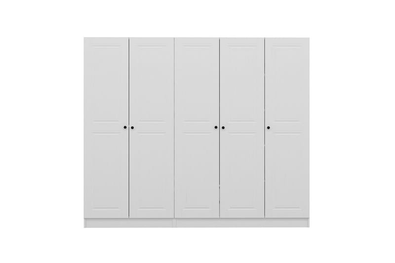 Fruitland Garderobe 225 cm - Hvid - Opbevaring - Tøjopbevaring - Garderobeskabe