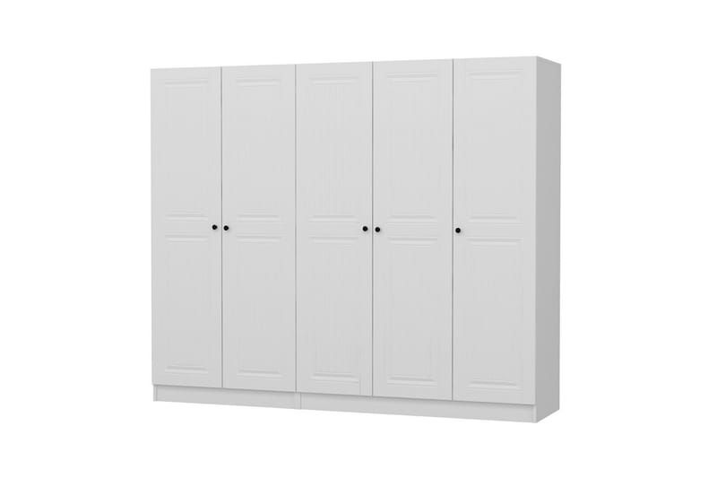 Fruitland Garderobe 225 cm - Hvid - Opbevaring - Tøjopbevaring - Garderobeskabe