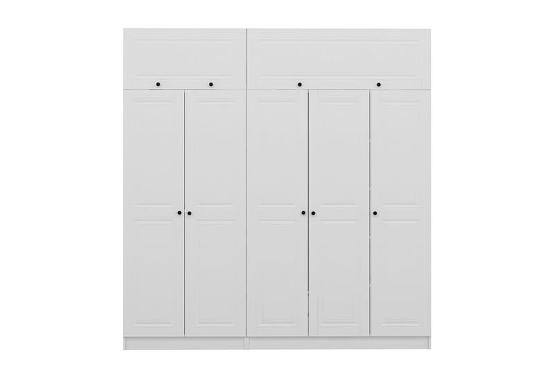 Fruitland Garderobe 225 cm - Hvid - Opbevaring - Tøjopbevaring - Garderobeskabe