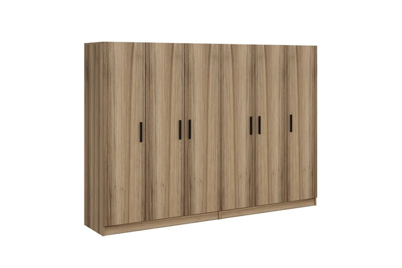 Fruitland Garderobe 270 cm - Brun - Opbevaring - Tøjopbevaring - Garderobeskabe