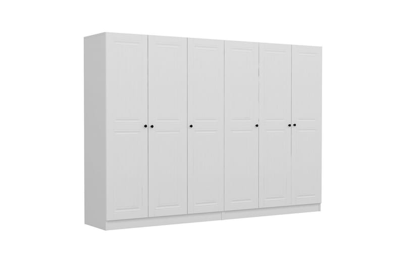 Fruitland Garderobe 270 cm - Hvid - Opbevaring - Tøjopbevaring - Garderobeskabe