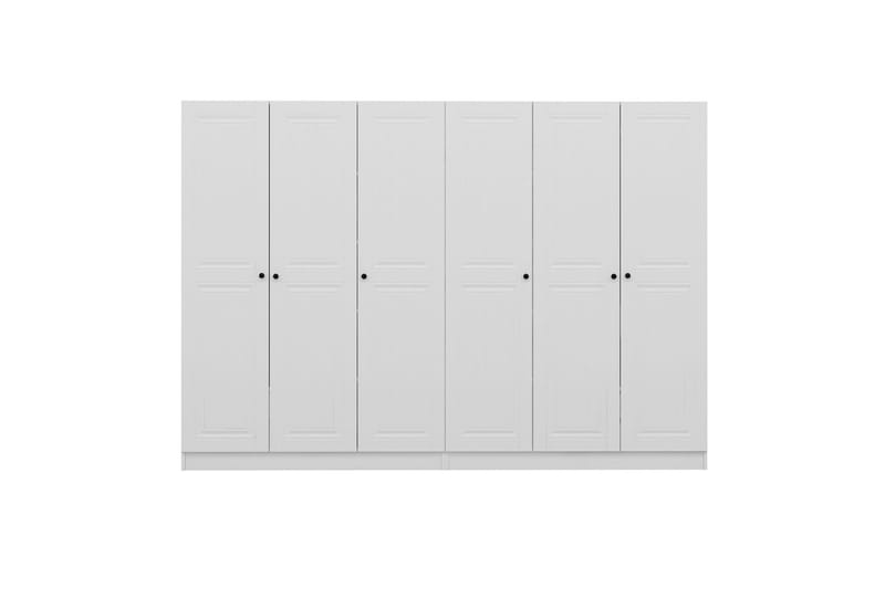 Fruitland Garderobe 270 cm - Hvid - Opbevaring - Tøjopbevaring - Garderobeskabe