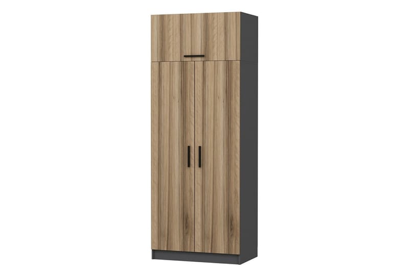 Fruitland Garderobe 90 cm - Antracit - Opbevaring - Tøjopbevaring - Garderobeskabe