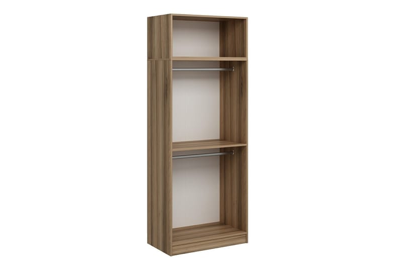 Fruitland Garderobe 90 cm - Brun - Opbevaring - Tøjopbevaring - Garderobeskabe