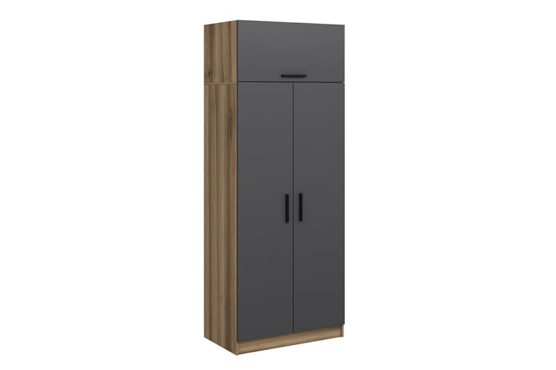 Fruitland Garderobe 90 cm - Brun - Opbevaring - Tøjopbevaring - Garderobeskabe