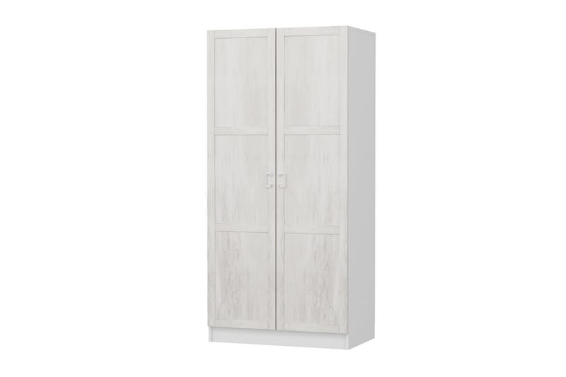 Fruitland Garderobe 90 cm - Hvid - Opbevaring - Tøjopbevaring - Garderobeskabe