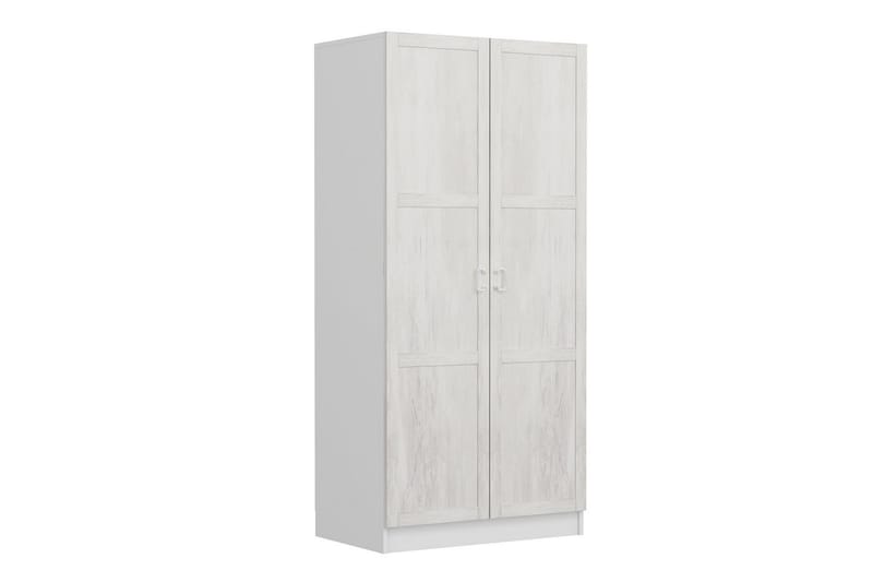 Fruitland Garderobe 90 cm - Hvid - Opbevaring - Tøjopbevaring - Garderobeskabe