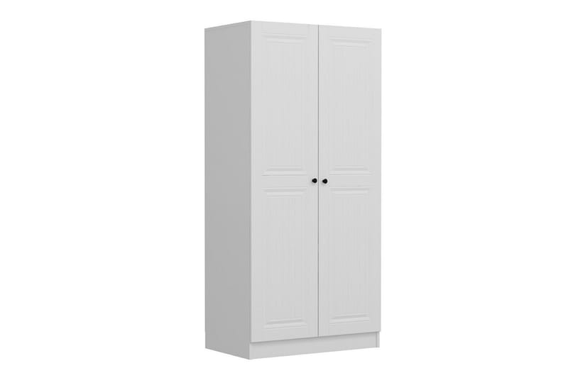 Fruitland Garderobe 90 cm - Hvid - Opbevaring - Tøjopbevaring - Garderobeskabe