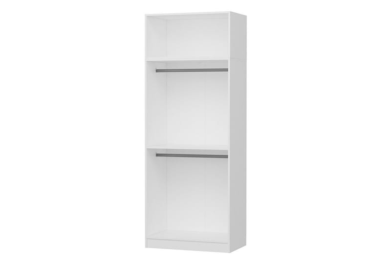 Fruitland Garderobe 90 cm - Hvid - Opbevaring - Tøjopbevaring - Garderobeskabe