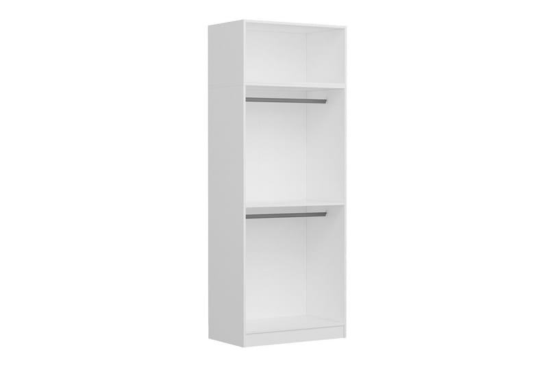 Fruitland Garderobe 90 cm - Hvid - Opbevaring - Tøjopbevaring - Garderobeskabe