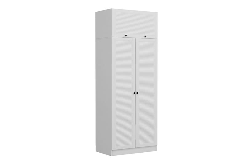 Fruitland Garderobe 90 cm - Hvid - Opbevaring - Tøjopbevaring - Garderobeskabe