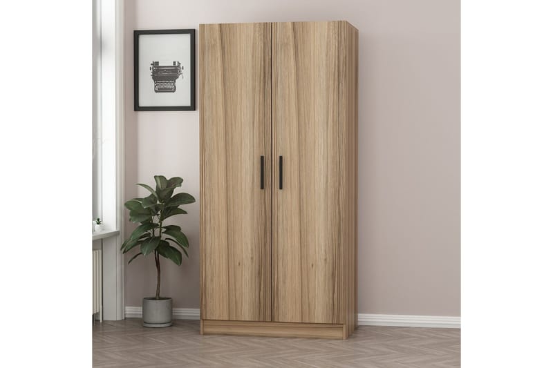 Fruitland Garderobe 90 cm - Oak - Opbevaring - Tøjopbevaring - Garderobeskabe